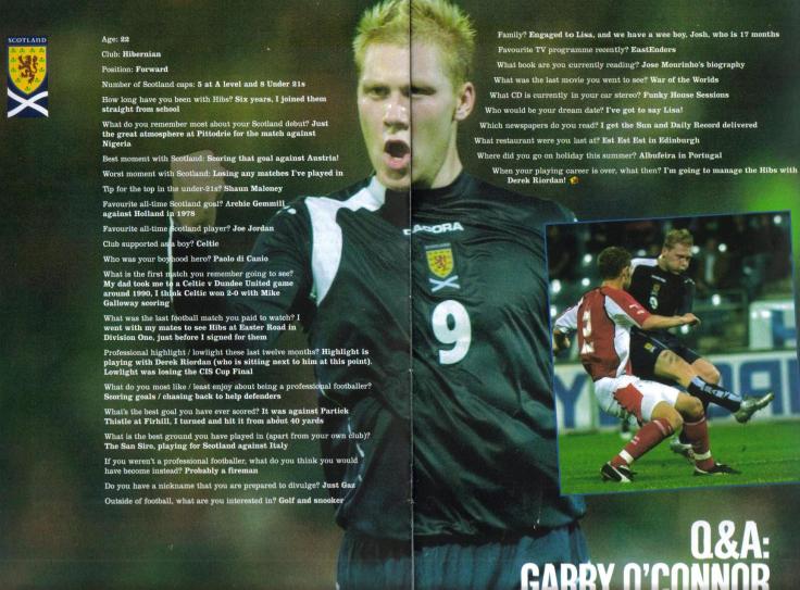 GARY OCONNOR ITALY 2005