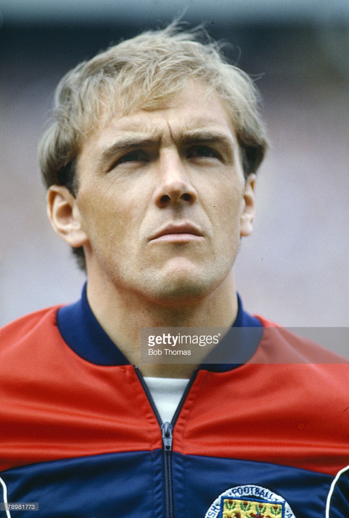 Sport. Football. pic: circa 1980. George Wood, Scotland goalkeeper.